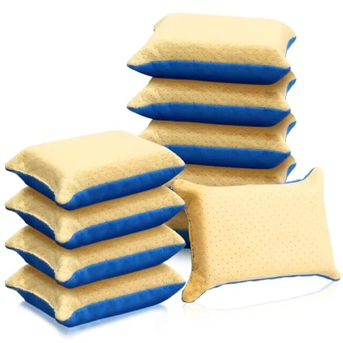 Lot de 10 éponges anti-buée pour pare-brise, jaune, photo du produit
