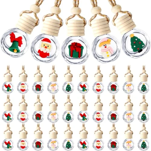 Lot de 10 flacons diffuseurs de parfum auto à suspendre, voir photos, photo du produit