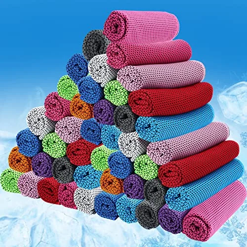 Lot de 100 serviettes rafraîchissantes, multicolore, photo du produit