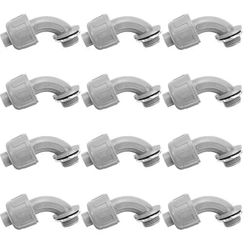 Lot de 12 raccords étanches 1, gris, photo du produit