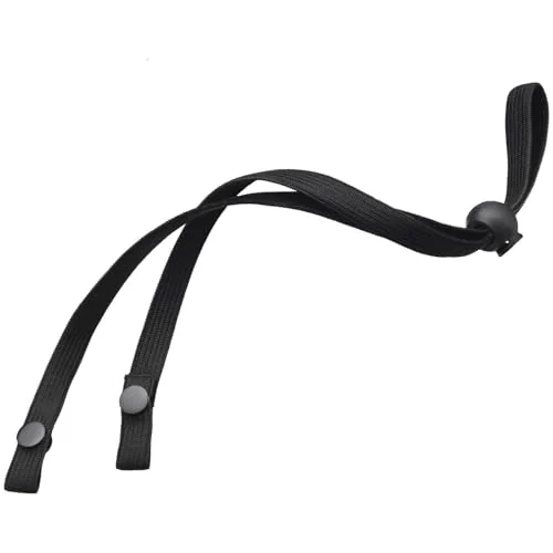 Lot de 12 sangles d'oreille réglables antidérapantes, noir, photo du produit