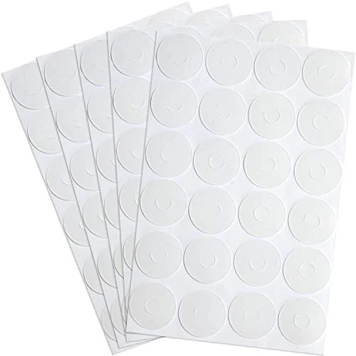 Lot de 120 patins silicone antidérapants pour règles de quilting, photo du produit