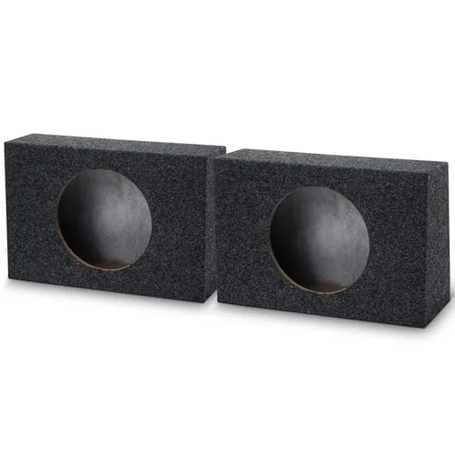 Lot de 2 caissons de haut-parleur inclinés grand format, photo du produit