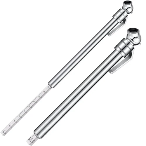 Lot de 2 manomètres stylo basse pression 5-50 psi, photo du produit