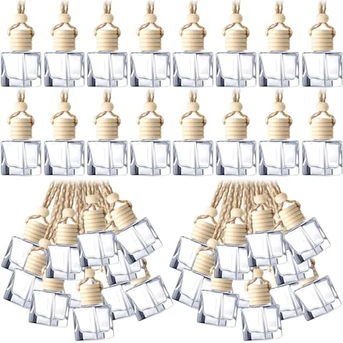 Lot de 200 flacons diffuseurs à suspendre, cube, photo du produit