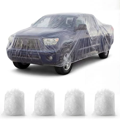 Lot de 4 housses de voiture 6, transparent, photo du produit