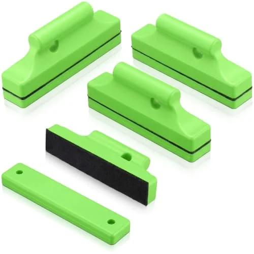 Lot de 4 aimants de maintien pour covering vinyle, vert, photo du produit
