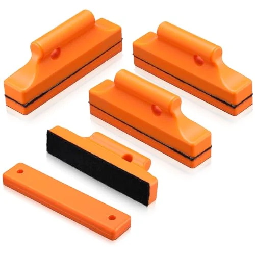 Lot de 4 aimants de maintien pour covering vinyle, orange, photo du produit