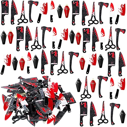 Lot de 48 breloques d'Halloween pour bijoux, assorti, photo du produit