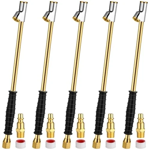 Lot de 5 embouts de gonflage à double connexion, photo du produit