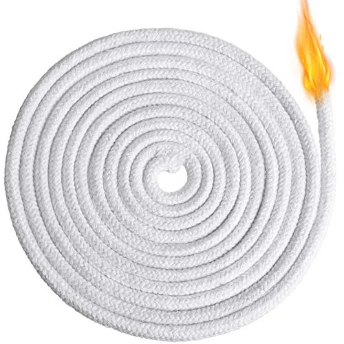 Mèche ronde tressée 2 m pour bougies et lampes à huile, photo du produit