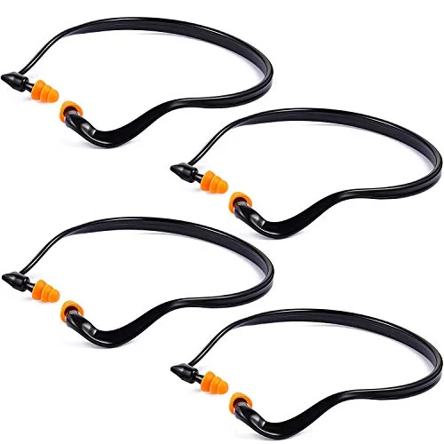 Bouchons d'oreilles à arceau pour stand de tir, orange, photo du produit