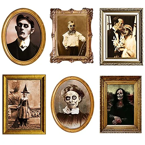 Portrait mouvant 3D d'Halloween, chic, photo du produit