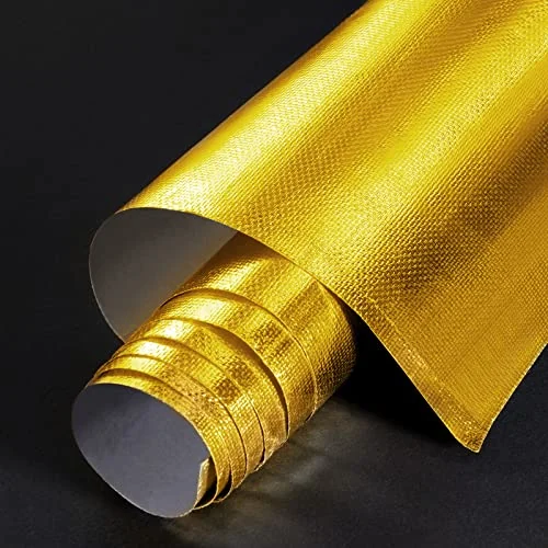 Feuille thermoréfléchissante adhésive, doré, photo du produit