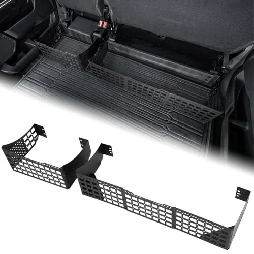 Panneau MOLLE de rangement sous siège, noir, photo du produit
