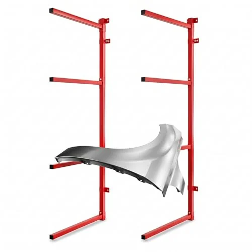 Support-butoir mural, rouge, photo du produit
