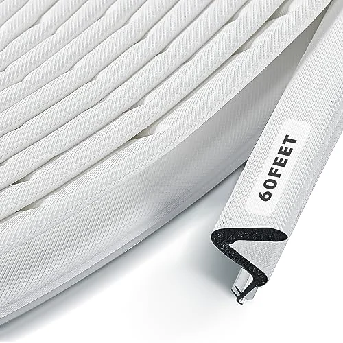 Joint d'étanchéité pour porte et fenêtre extérieure, blanc, photo du produit